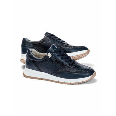 Walbusch Damen Hirschleder-Sneaker Blau Image