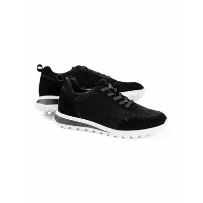 Walbusch Damen Soft City Sneaker-Schuh Schwarz noch offen: Muster Image