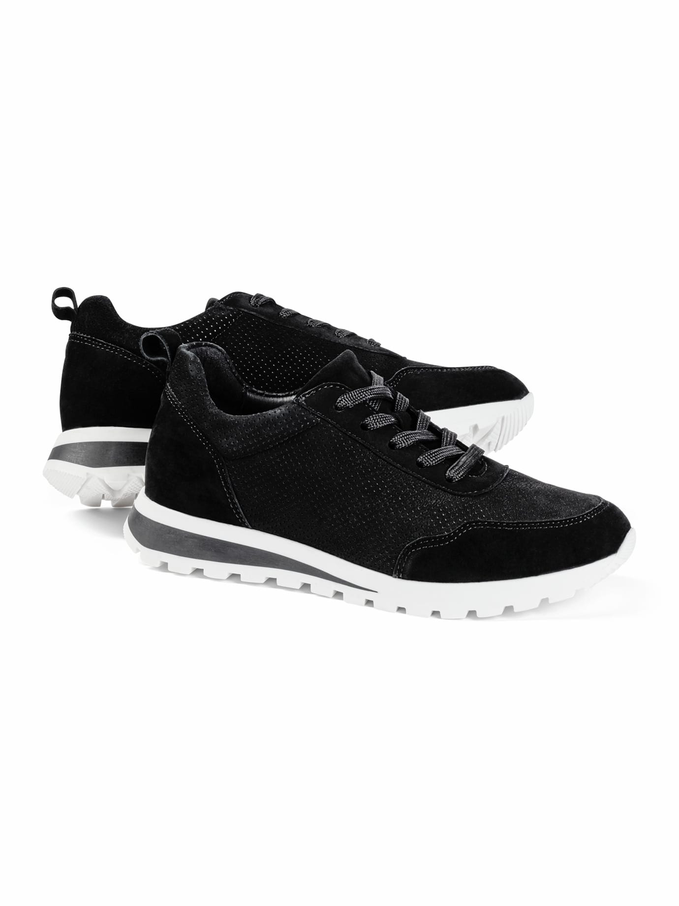 Walbusch Damen Soft City Sneaker Schwarz noch offen: Muster