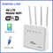 4G LTE SIM WiFi Router WiFi 6 Modem With SIM Card Slot ASR System 300Mbps 4 Antenna Booster Power