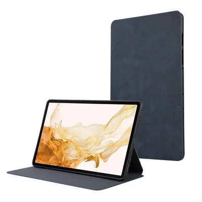 For Samsung Galaxy Tab S10 Plus S9 S8 S7 FE 12.4 S6 Lite PU Leather Stand Cover for Galaxy Tab A7