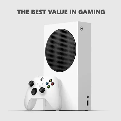 Series S 512GB SSD Console - Includes Wireless Controller - Up to 120 frames per second - 10GB RAM