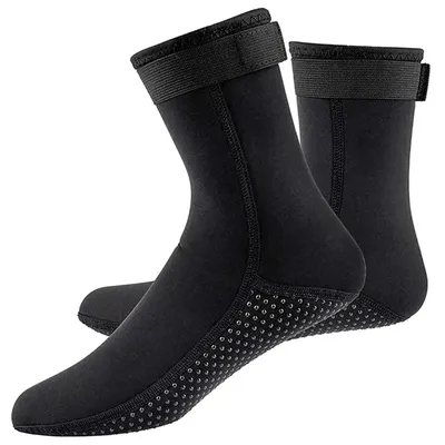 3mm Neoprene Diving Socks Wetsuit Shoes Non-slip Adult Warm Patchwork Elasticity Diving Surfing