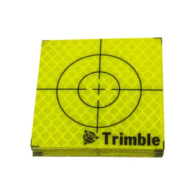 100pcs Fluorescent Green Sheet Reflective Sticker Size 60mm 20 30 40 50 80mm Reflector Sheet For