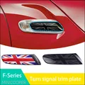 Copertura parafango indicatori di direzione per Auto per Mini Cooper serie F forma bandiera decorazione esterna modanatura adesivo accessori Para Auto