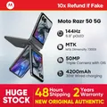 Global Rom Motorola Moto Razr 50 5G Telefono Schermo piegato 120Hz Smartphone da 6,9 pollici MTK Dimensity 7300X Android POLED 50MP