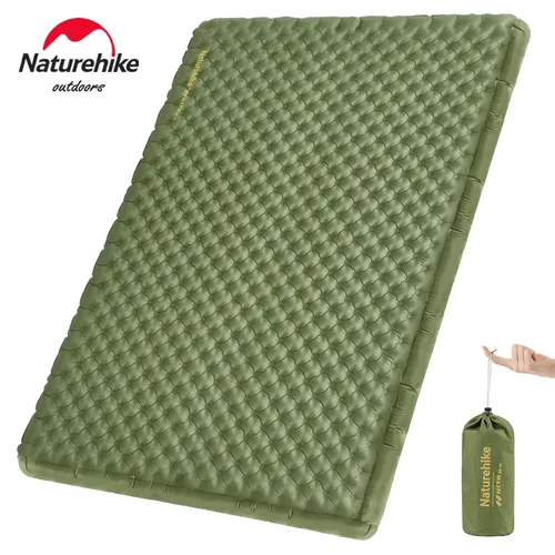 Naturerandonnée matelas gonflable valeur R 4.6 lit gonflable extérieur léger Double tapis de Camping avec airbag coussinets de couchage