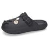 Clog DOCKERS BY GERLI, Damen, Gr. 37, schwarz, Synthetik, sportlich, Schuhe, Badeschuhe, Sommerschuh mit Verzierungen