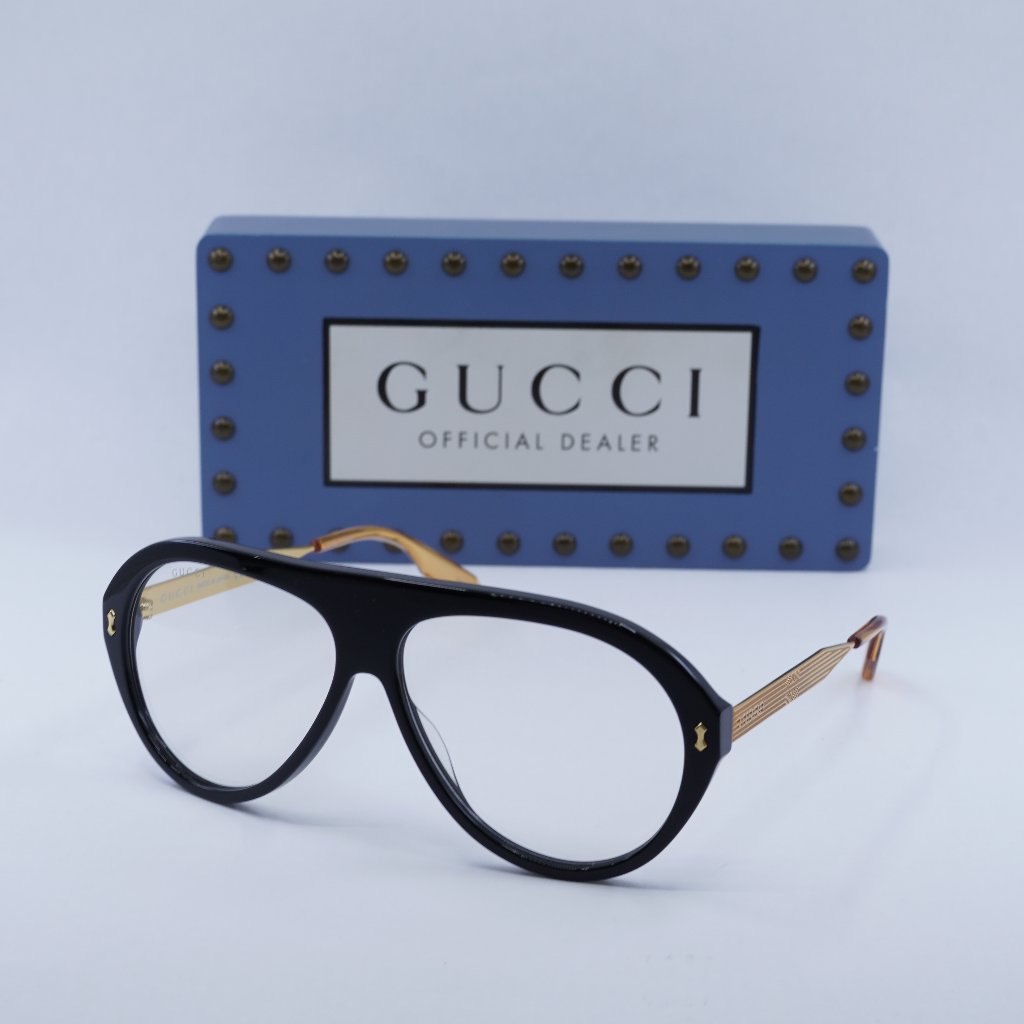Gucci Accessories | Final Price! Gucci Gg1515s 004 Sunglasses | Color: Black/Gold | Size: 61 - 13 - 145