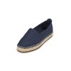 Espadrille MARC O'POLO "aus hochwertigem Canvas", Damen, Gr. 36, blau (navy), Obermaterial: 100% Baumwolle, unifarben, Schuhe
