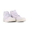 Schnürboots PALLADIUM "PAMPA HI", Gr. 37, milk galaxy, Textil, sportlich, Schuhe