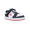 Sneaker DC SHOES "Manteca 4 V Sn", Kinder, Gr. 7(39), weiß, navy, rot, 100% Synthetik, Schuhe