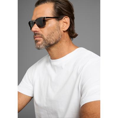 Sonnenbrille MAN'S WORLD, Damen, schwarz (anthrazit matt), matt, sportlich,modisch, Brillen, mit matt-anthrazit farbenden Rahmen - NEW Image