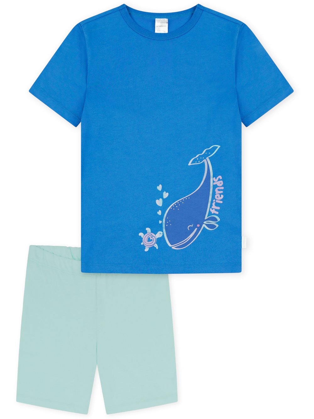 Schiesser Shorty Mädchen blau, 104 Image