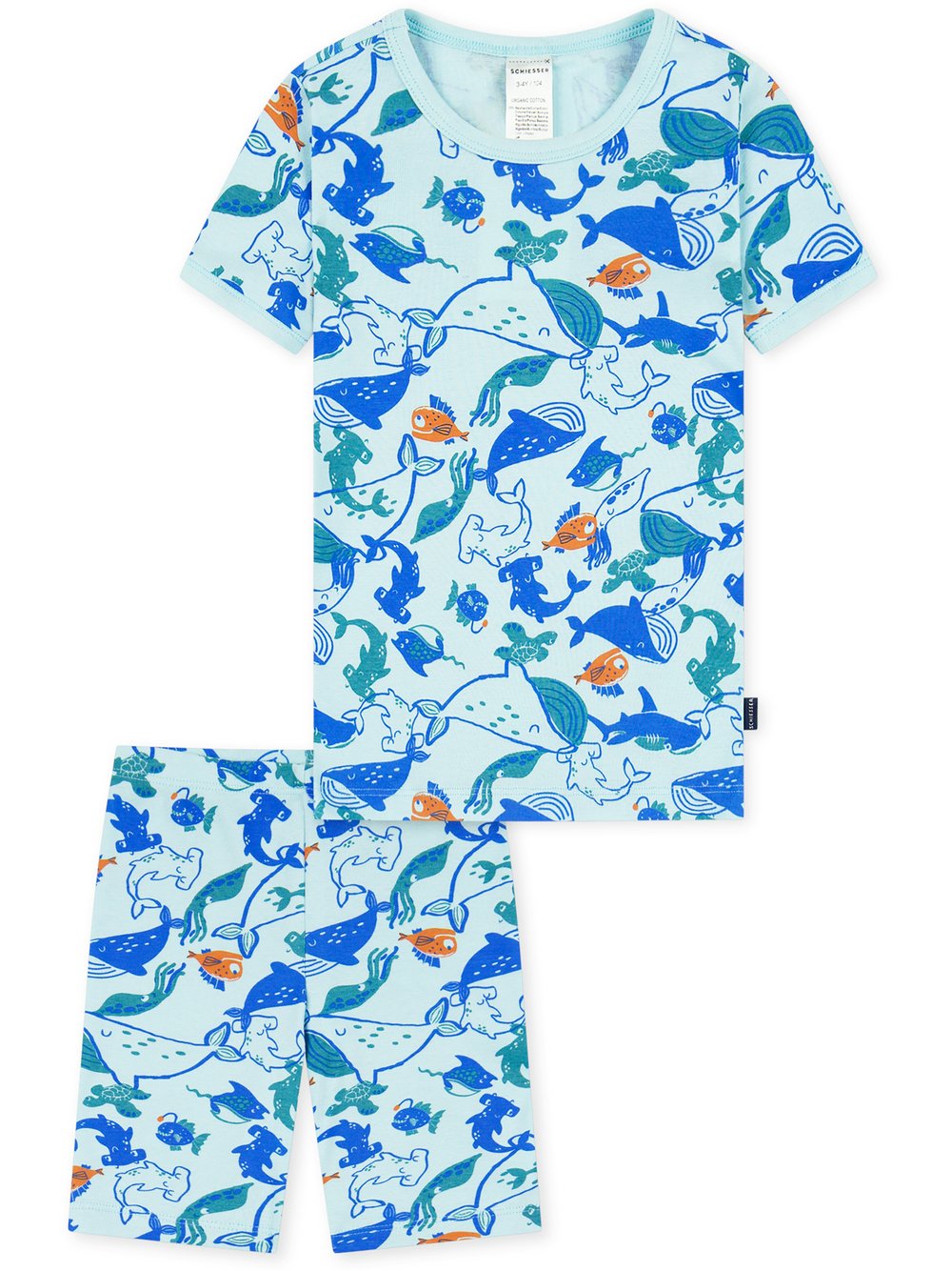 Schiesser Shorty Jungen blau, 104 Image