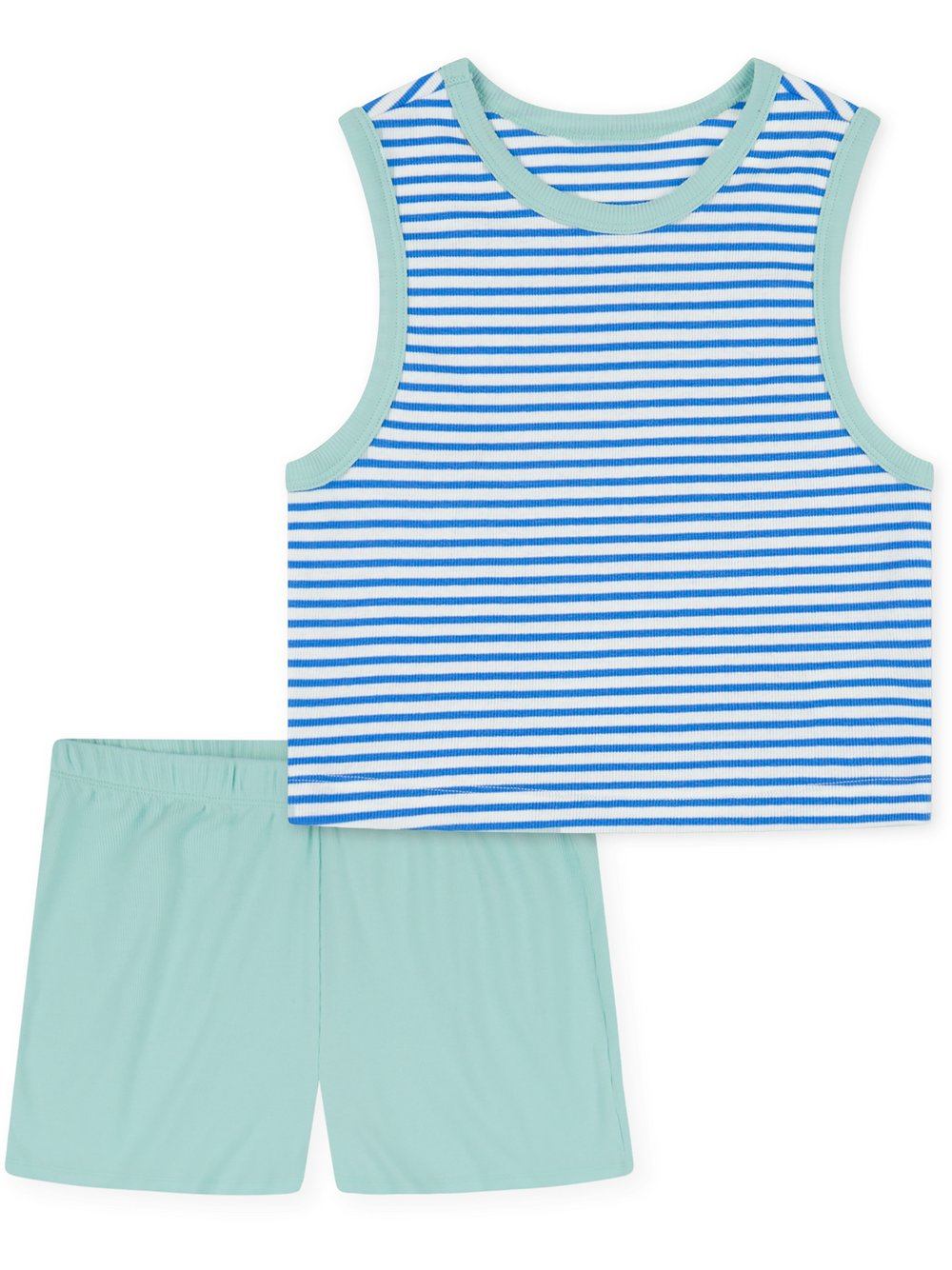 Schiesser Shorty Mädchen blau, 176 Image