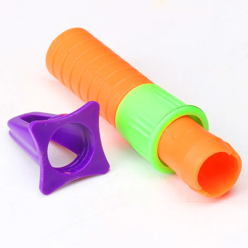 Blaue Malerei Stick Extender Bleistiftspitzer Multifunktions-Buntstiftkappe Stiftfänger Ölgemälde Stick Life Extension Extender c Image