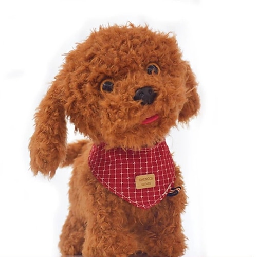 Welpen-Spielzeug für Kinder Spielzeughunde die laufen und bellen Gehender Hundespielzeug für Kinder mit Leine Interaktives plüschiges Welpen mit Fernbedienung für Mädchen und Jungen im Alter von 3-7