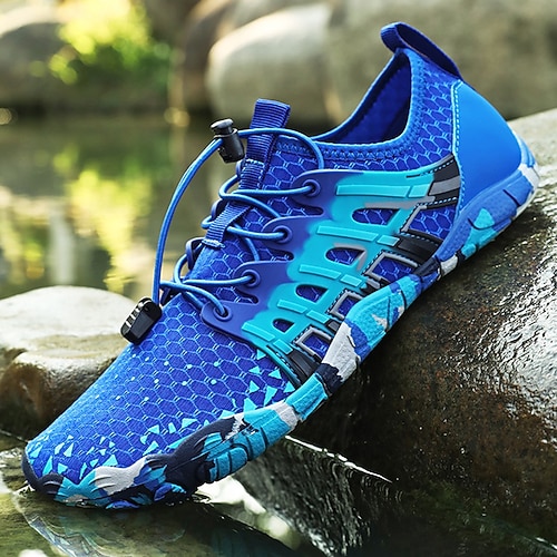 Barfuß-Trailrunning-Schuhe für Herren – wasserabweisend, buntes Profil, sicherer Sitz – ideal zum Wandern und für Outdoor-Abenteuer Image