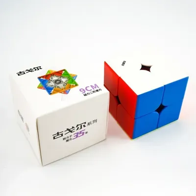 [Picube] DianSheng Googol Großer 2x2x2 Würfel Magnetisches Zauberpuzzle 2x2 Cubo Magico Professionelles Lernspielzeug für das beste Geschenk Image