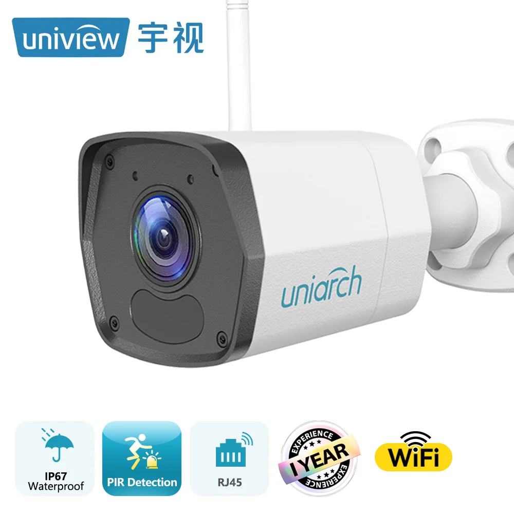 Uniarch Bullet hochwertige drahtlose Kamera HD-Video überwachung im Freien wetterfest intelligente Körper erkennung Outdoor-Vermessung Image