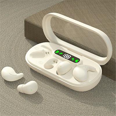 Two-in-one sleep wireless Bluetooth headphones thin mini noise reduction digital display long-lasting battery life