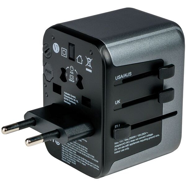 Verbatim Universal-Reiseadapter UTA-03 Image