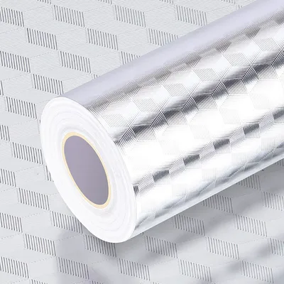 Oil-proof Self Adhesive Stickers High Temperature Resistant Waterproof Anti-fouling PVC Kitchen Film