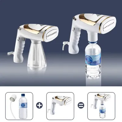 Folding And Hanging Ironing Machine For Household Mini Steam Iron 1600W Travel Temperature