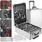 799 pezzi Set di strumenti meccanici Kit di strumenti di riparazione domestica Chiavi a bussola con valigia trolley Utensili manuali per uso quotidiano Riparazione di lavori domestici