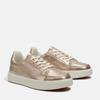 Sneaker TIMBERLAND "NOTFOUND LOW LACE UP SNEAKER", Gr. 41,5, gold (gold metallic), Textil, sportlich, Schuhe