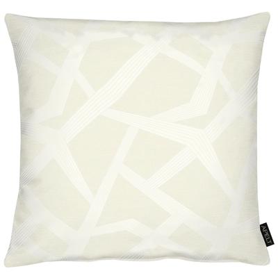 Kissenhülle APELT "Domino", beige (natur), B:46cm L:46cm, Polyester, Viskose, Polyester, Kissenbezüge Image