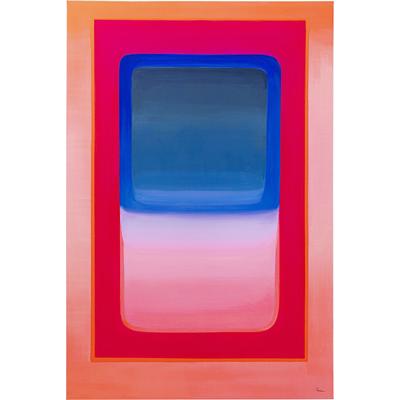 Leinwandbild KARE DESIGN "Leinwandbild Tendency Blush", bunt (farbe bild(er): rot, pink), B:100cm H:150cm T:3,5cm, Bilder Image