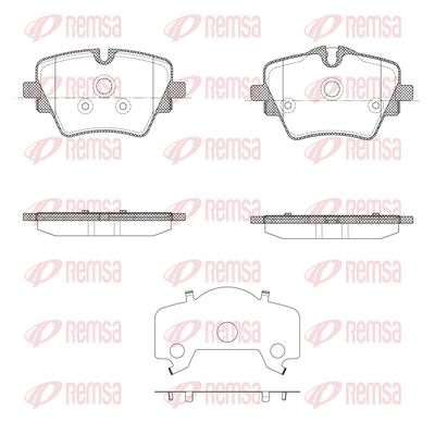 REMSA Universal vorne rechts links für BMW 34108837151 1625.00 Image
