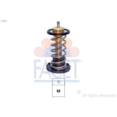 FACET Thermostat, Kühlmittel Universal ohne Dichtung 7.7969S Image