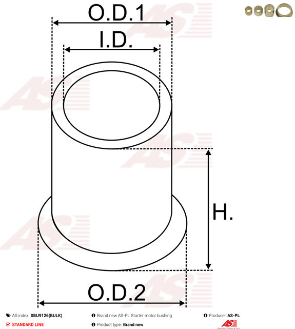 AS-PL Universal SBU9126(BULK) Image