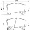BREMBO Bremsensatz VA + HA Coated Disc Line Universal vorne hinten rechts links innenbelüftet 288mm für BUICK (SGM) VAUXHALL CHEVROLET OPEL 13597467 9