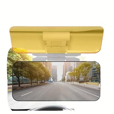 TEMU [] Polarized Car Sun Visor Extender For Suvs & Trucks - Uv Protection, Reduces & Snow , Fits All Vehicles, With Reflective Surface, Sun Visor For Car Image