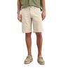Shorts MARC O'POLO "in softer Twill Stretch-Qualität", Herren, Gr. 30, Normalgrößen, braun (light braun), Obermaterial: 97% Baumwolle, 3% Elasthan, unifarben, casual, regular fit kurz, Hosen
