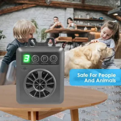 Ultraschall-Rinden stopper Haustier Hund Anti-Lärm Anti-Bellen Stop Rinde Repeller Welpen kontrolle Image