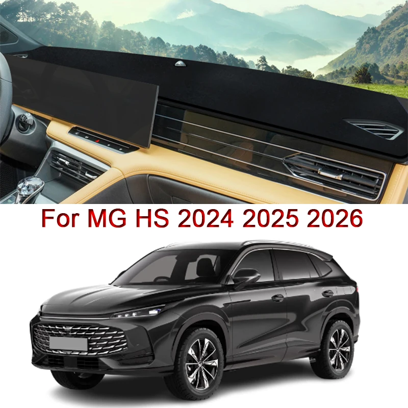 Auto Styling Fit Für MG HS 2024 2025 2026 Auto Dashboard Matte Schutzhülle Innen Anti-Pad Schatten Kissen Abdeckung auto Zubehör Image
