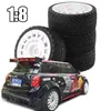 1/7 1/8 WRC Rallye-Autoreifen – 100 mm große Größe, 17 mm Sechskantnabe, hohe Traktion für Thor KM Citroën C3 Feishen Mustang (4 Stück)