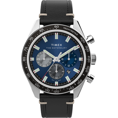 Timex Waterbury Traditionelle Herren Schwarz Uhr TW2Y18600 Image