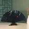 1pc-Multi-colored hand folding fan, bamboo folding fan, hand folding fan for church wedding gifts,