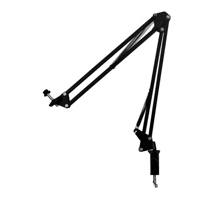 Adjustable Microphone Suspension Boom Scissor Arm Stand for K669 K670 K658 K678 K690,Compact Mic