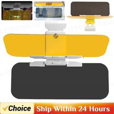 Car Sun Visor Polarized Anti Glare Sun Visor Extender Anti-Dazzle UV Blocking Sunshade HD Night