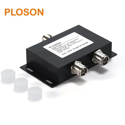 PLOSON PL-SU2 AIS VHF 2 Ways Antennas Power Splitter 136-174MHz 100W VHF AIS Antenna Splitter
