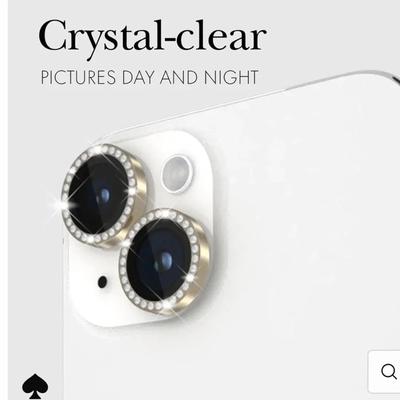 Kate Spade Cell Phones & Accessories | - Kate Spade New York Aluminum Ring Lens Protector Set In Silver New In Box | Color: Silver | Size: Iphone
