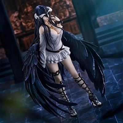 TEMU Unique Anime Collectible Figurine - Black Pvc Statue Model Toy For Enthusiasts, Perfect Gift For Christmas, Halloween, Thanksgiving