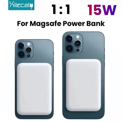 For Magsafe Power Bank ,Magnetic Wireless Powerbank Portable External Auxiliary Battery For Iphone 12/13/14/15 Pro Mini Plus Max